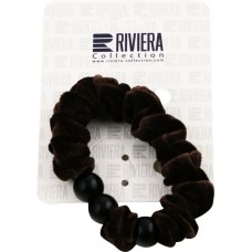 Купить Резинка для волос RIVIERA бархатная с украшением, в ассортименте, Арт. 44180 в Ленте