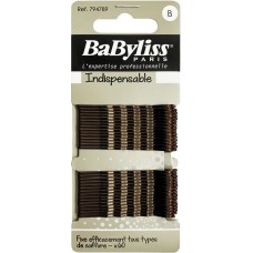 Заколки-невидимки для волос BABYLISS PARIS коричневые, Арт. BS794789, 60шт