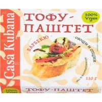 Тофу-паштет CASA KUBANA Барбекю, 110г