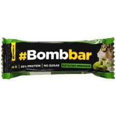 Купить Батончик протеиновый BOMBBAR Фисташковая меренга, в шоколаде, 40г в Ленте