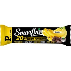 Купить Батончик протеиновый SMARTBAR Protein, Банан в темной глазури, 40г в Ленте