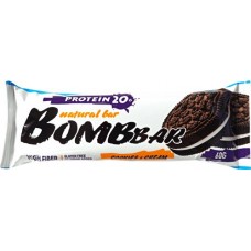 Купить Батончик протеиновый BOMBBAR Печенье-крем, неглазированный, 60г в Ленте