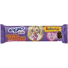 Батончик злаковый EGO Kids Молочный шоколад, 25г