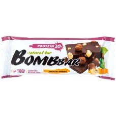 Купить Батончик протеиновый BOMBBAR Шоколад-фундук, 60г в Ленте