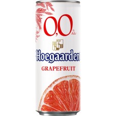 Напиток пивной безалкогольный HOEGAARDEN 0,0 Грейпфрут, 0.33л