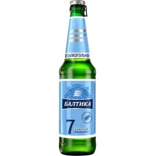 Купить Пиво безалкогольное светлое БАЛТИКА Экспортное N7 паст. ст. в Ленте