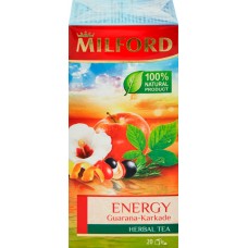 Купить Чай травяной MILFORD Energy листовой, 20пак в Ленте