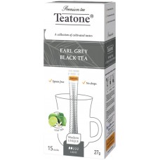 Чай черный TEATONE с ароматом бергамота, 15пак