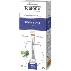 Купить Чай черный TEATONE с ароматом чабреца, 15пак в Ленте
