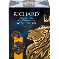 Купить Чай черный RICHARD Royal Ceylon Цейлонский листовой, 180г в Ленте