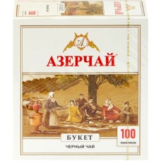 Купить Чай черный AZERCAY Букет, 100пак в Ленте