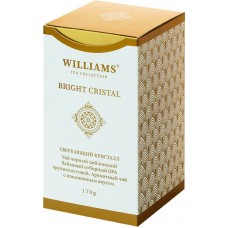 Чай черный WILLIAMS Right crystal байховый цейлонский отборный, листовой, 170г