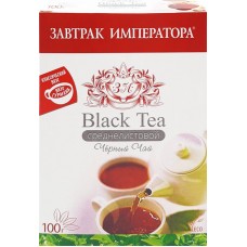 Купить Чай черный ЗАВТРАК ИМПЕРАТОРА Вкус Гурмана байховый, листовой, 100г в Ленте