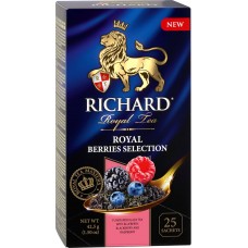 Чай черный RICHARD Royal Berries Selection арома, 25пак