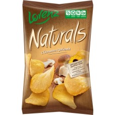 Чипсы картофельные NATURALS с белыми грибами, 100г