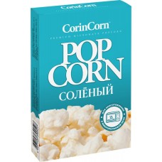 Купить Попкорн для приготовления в свч CORIN CORN соленый, 100г в Ленте