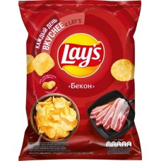 Купить Чипсы картофельные LAY'S со вкусом бекона, 95г в Ленте