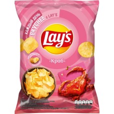 Чипсы картофельные LAY'S со вкусом краба, 95г