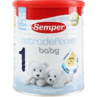 Смесь молочная SEMPER Nutradefense Baby 1, с 0 месяцев, 400г