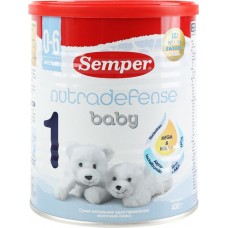Купить Смесь молочная SEMPER Nutradefense Baby 1, с 0 месяцев, 400г в Ленте