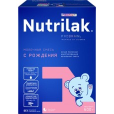 Купить Смесь молочная NUTRILAK Premium 1, с 0 месяцев, 600г в Ленте