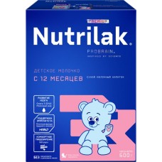 Купить Напиток молочный NUTRILAK Premium 3, с 12 месяцев, 600г в Ленте