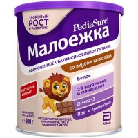 Продукт пищевой для диетического лечебного питания детей PEDIASURE Малоежка со вкусом шоколада, с 1 года, 400г