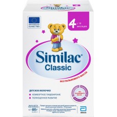 Молочко детское SIMILAC Classic 4, с 18 месяцев, 600г
