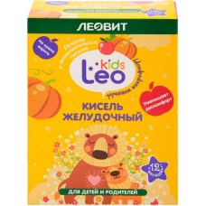 Кисель ЛЕОВИТ Leo Kids, Желудочный, с 1 года, 5х12г