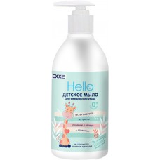 Купить Жидкое мыло детское EXXE Hello 0+, 300мл в Ленте