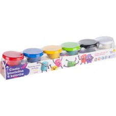 Купить Набор для детского творчества GENIO KIDS Тесто-пластилин 6 цветов в Ленте