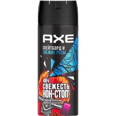 Дезодорант-антиперспирант спрей мужской AXE Скейтборд и свежие розы, 150мл