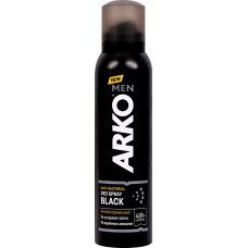 Дезодорант-спрей мужской ARKO Men black антибактериальный, 150мл