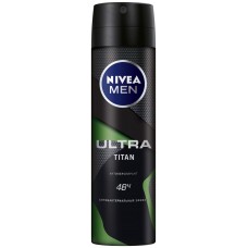 Антиперспирант-спрей мужской NIVEA Men Ultra Titan, 150мл