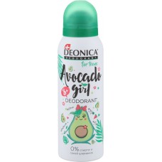 Дезодорант-спрей подростковый DEONICA For teens Avocado Girl, 125мл
