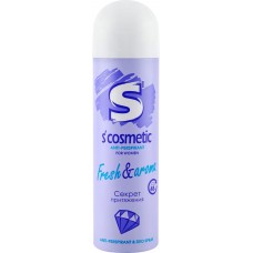 Дезодорант-антиперспирант спрей женский S´COSMETIC Fresh&aroma, 145мл