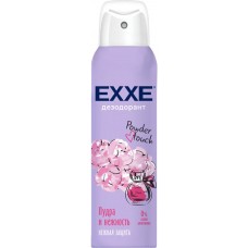 Дезодорант-спрей женский EXXE Powder touch Пудра и нежность, 150мл