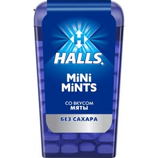 Купить Конфеты HALLS Mini Mints со вкусом мяты, 12,5г в Ленте