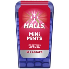 Конфеты HALLS Mini Mints со вкусом арбуза, 12,5г