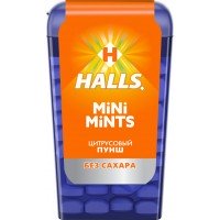 Конфеты HALLS Mini Mints Цитрусовый пунш, 12,5г
