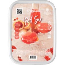 Пюре фруктовое замороженное АГРОБАР ПРО Red Sun, микс, 250г