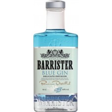 Джин BARRISTER Blue 40%, 0.5л