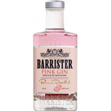 Джин BARRISTER Pink 40%, 0.5л