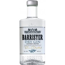 Купить Джин BARRISTER Dry 40%, 0.375л в Ленте