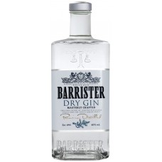 Джин BARRISTER Dry 40%, 1л
