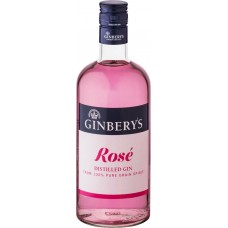 Джин GINBERY'S Rose 37,5%, 0.7л