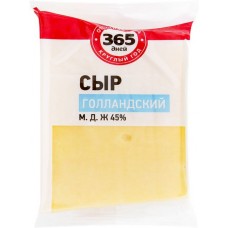 Купить Сыр 365 ДНЕЙ Голландский 45%, без змж, 300г в Ленте