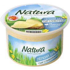 Купить Сыр NATURA Сливочный Легкий 30%, без змж, 400г в Ленте