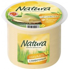 Купить Сыр NATURA Сливочный 45%, без змж, весовой в Ленте