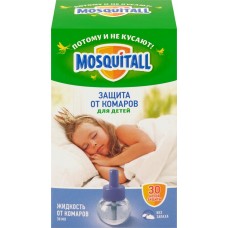 Жидкость от комаров детская MOSQUITALL Нежная защита 30 ночей, 30мл